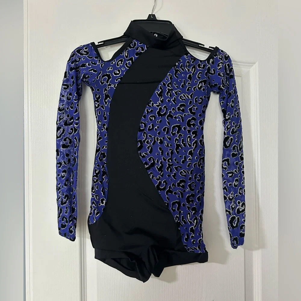 Weissman purple leopard costume